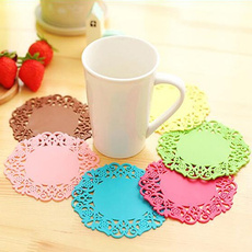 Flowers, Coasters, Mats, Cup