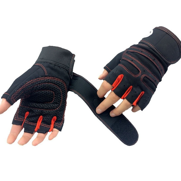Fitness Weight Lifting Gloves Power Luvas Fitness Academia Anti-skid Guantes Pro 