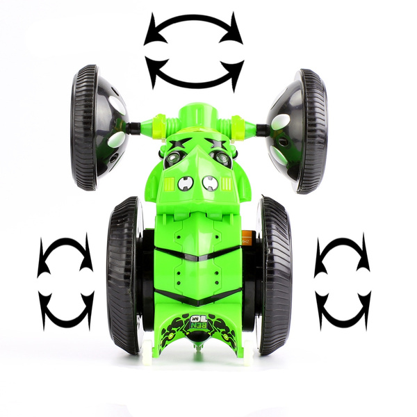 ben 10 rechargeable stunt car