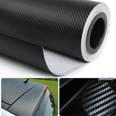 1.27Mx30cm DIY Carbon Fiber Wrap Roll Sticker for Car Auto Vehic