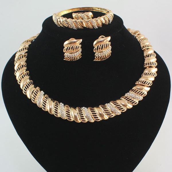 Women's Fashion Jewelry Set, Perfect For Weddings And Parties