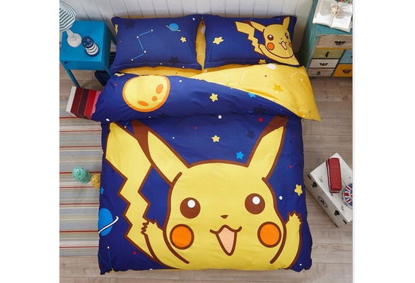 pokemon bed sheets queen size