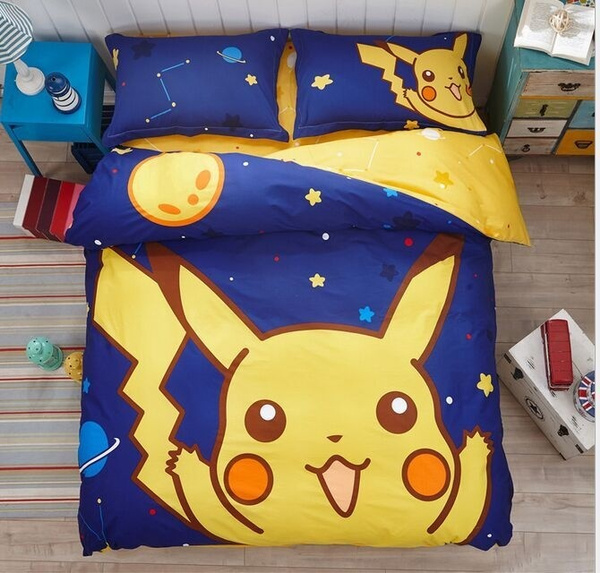 pikachu queen comforter