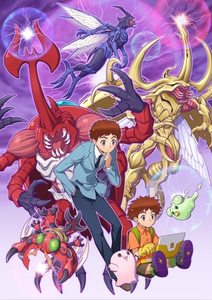 62105 Digimon Adventure Tri Anime 16x12 WALL PRINT POSTER