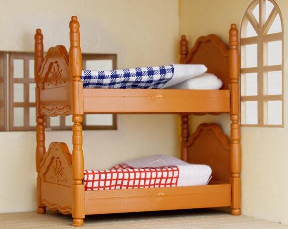 sylvanian families bunk beds