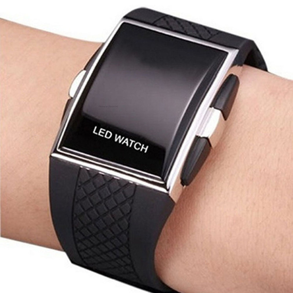 unisex fashion personality led electronic sport watches