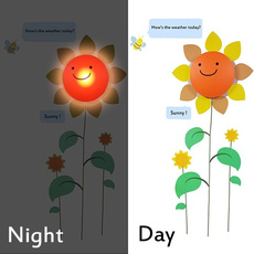 sunflowernightlight, Night Light, Home & Living, Modern