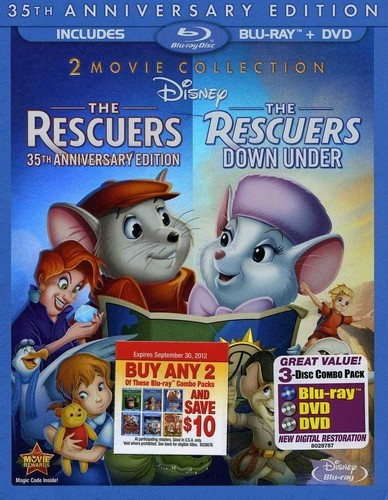 Rescuers/Rescuers Down Under [BLU-RAY] | Wish