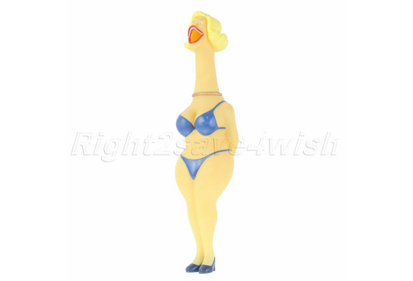 A girl rubber chicken [product] , yes with lashes, lipstick, chicken breast  and bra : r/pointlesslygendered