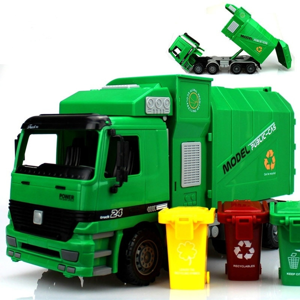inertia garbage truck