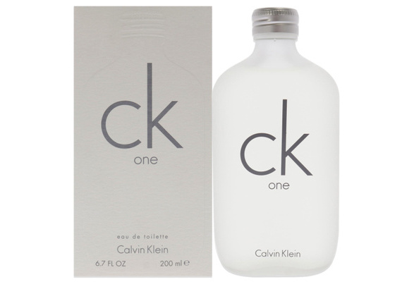 Calvin Klein CK One Eau De Toilette Spray, Unisex Perfume, 6.7 oz