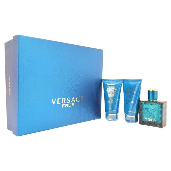  Versace Versace Eros Men 3 Pc GiftSet : Beauty
