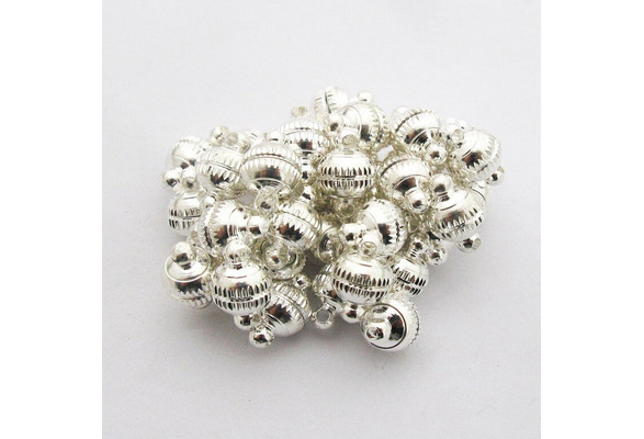 8mm*20sets Strong Magnetic Jewelry Clasps Finding Bead For Charming Jewelry UKSK 