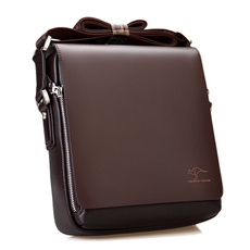 Men handbag business man Bag Shoulder Satchel Kangaroo Leather Mens Casual leather bag briefcase