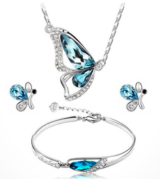 butterfly, earringbracelet, Fashion, Jewelry