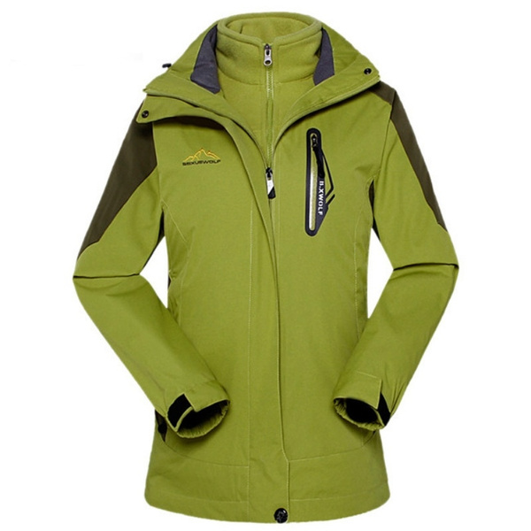 Women Jacket Plus Size Rain Windproof Impermeable Warm Coat