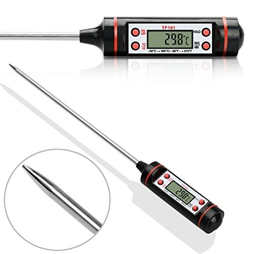 SYGA Digital BBQ Food Thermometer Instant Read Meat Candy Cooking