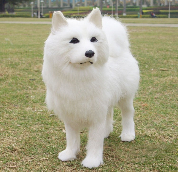 large samoyed stuffed animal