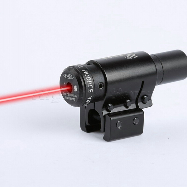 650nm Red Laser Sight For Bow/Rifle Crossbow Scope QQ Cliper 11mm or 20mm Rail 