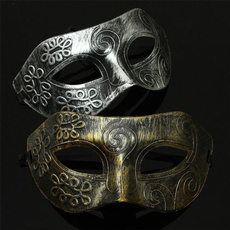 Antique, Men, partymask, gold