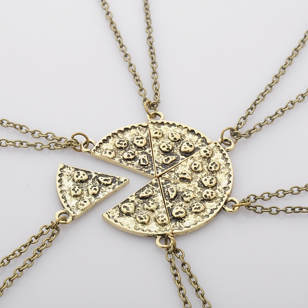 Pizza on sale friendship necklace