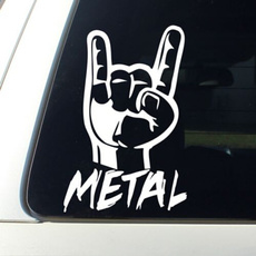Metal Truck Rock On Vinyl Decal Car Stickers Decor