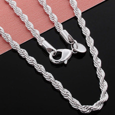 Sterling, Chain Necklace, Men  Necklace, 925 sterling silver