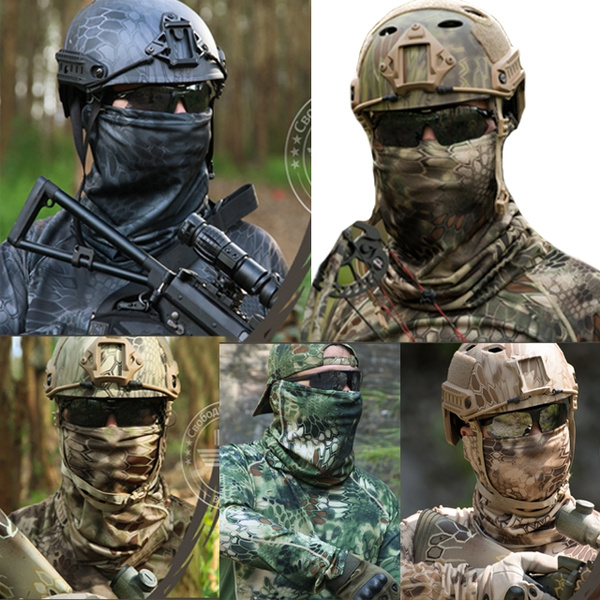 Mfh Snood Army Style Head Wrap Multi Functional Scarf Airsoft Cycling Paintball 