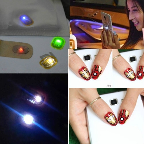 led light up nails