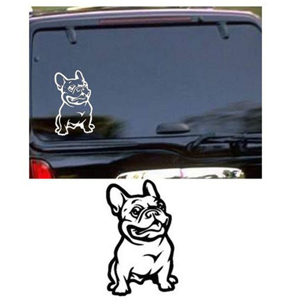 custom dog car decals