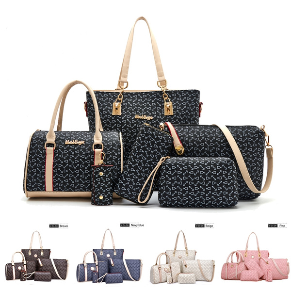 Combo Set Handbag 3 in 1 Handbag + Sling Bag + Purse for Women | Shopee  Malaysia