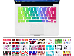 siliconekeyboardskincover, rainbow, keyboardprotectivefilm, keyboardcover