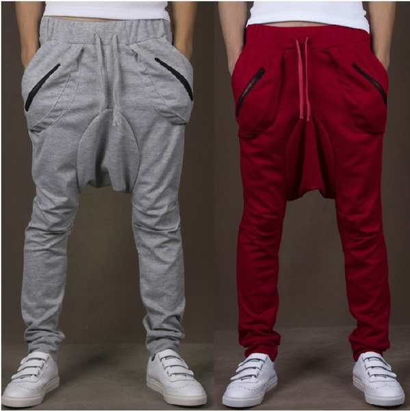 Mens Hip Hop Harem Pants With Graphic Print Fashionable Cotton Twill Joggers  For Streetwear And Hiphop Dance Drop Crotch Design Style 210518 From Lu01,  $34.26 | DHgate.Com