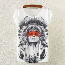 blouse, Summer, Fashion, indiangirlprintshirt