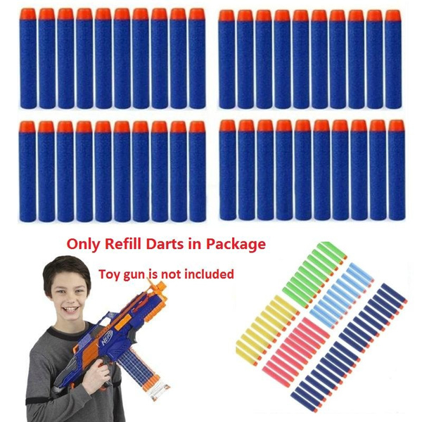 100 Pcs 7.2 Refill Darts for Nerf Elite Series Blasters Toy Gun Children Toy Gun Wish