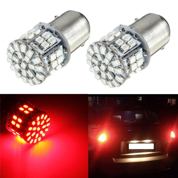 2x Ultra Red 1157 BAY15D 5050 SMD LED Bulbs – Tail/Brake Light Replacement – 12V, 50,000+ Hours