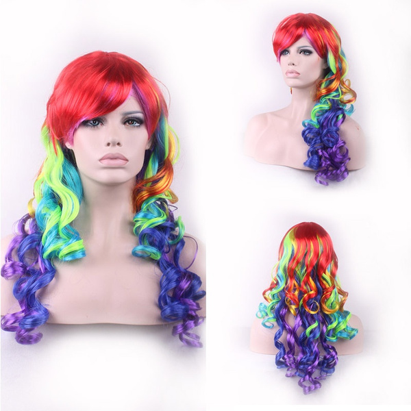 Rainbow Brite Women's Wig