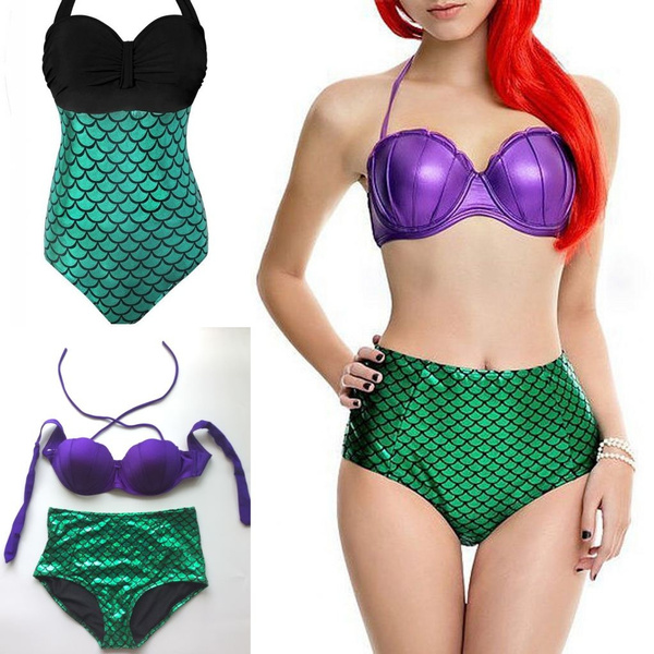 Mermaid cheap scale bikini