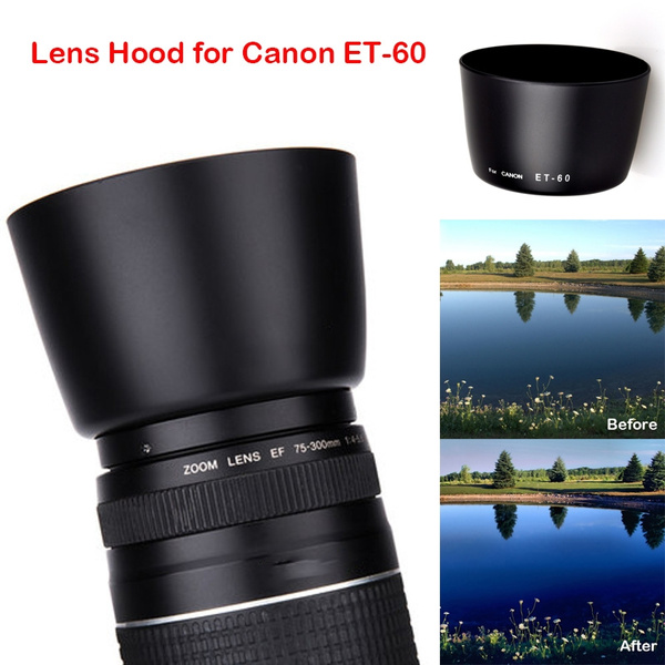 JIN Camera Accessory ET-65 III Lens Hood Shade for Canon Camera EF 100mm f/2 USM/EF 135mm f/2.8 Soft Focus Lens Camera Lens Hood JIN Camera Accessory ET-65 III Lens Hood Shade for Canon Camera EF 100mm f/2 USM/EF 135mm f/2.8 Soft Focus Lens Camera Lens Hood