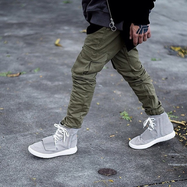Olive green cargo joggers mens Clearance