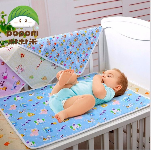 Soft Reusable Baby Infant Waterproof Urine Mat Cover Washable Changing Pad Big 