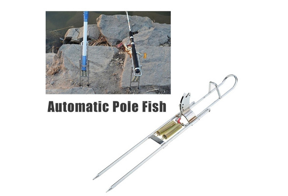 Cheap Automatic Double Spring Angle Pole Fish Pole Bracket Standard Fishing  Rod Holder 453g