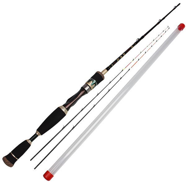 123cm 4ft Two Tips Super Light Raft Fishing Rod Portable Fiber