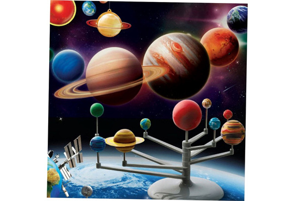 Solar System Planetarium Model Kit Astronomy Science Project Diy Kids Gift Wk2 Wish - Diy Solar System Model Kit