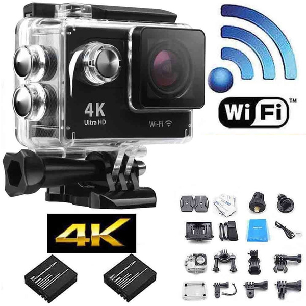 [Extra Battery] H9 Ultra HD 4K Sport Action Camera Wifi 170 Degree Wide