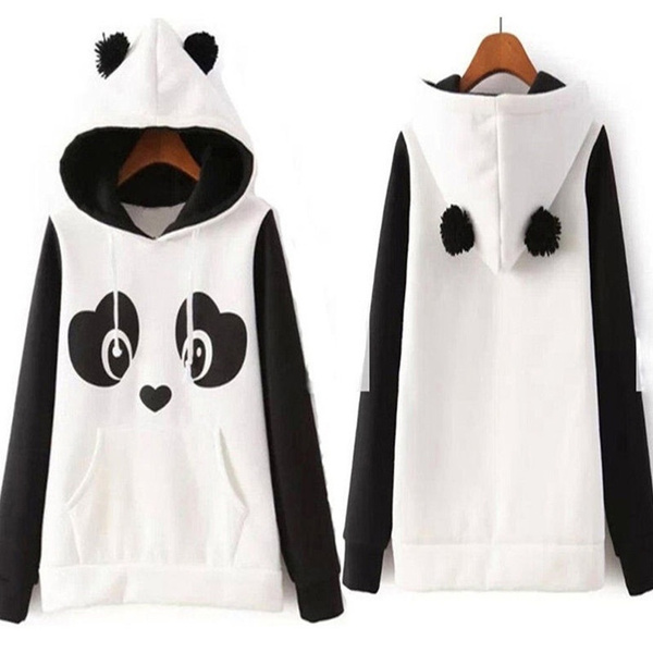 Panda sweater with outlet ears