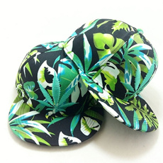 Marijuana women, Cap, leaf, Hip-Hop Hat