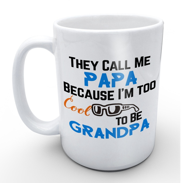 grandpa's boy mug