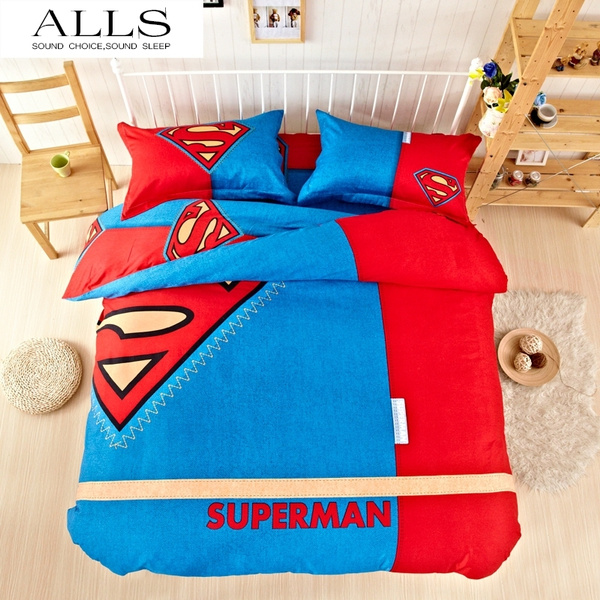 superman queen size bedding sets