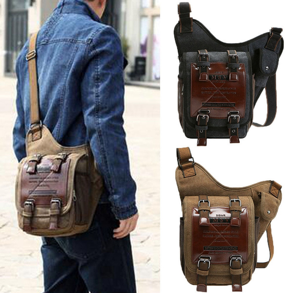 Mens military best sale messenger bag